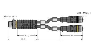 Zweifachverteiler VBRS4.4-2 #6628197 Zweifachverteiler VBRS4.4-2 #6628197