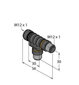 Zweifachverteiler VT2-FKM4. #6930572 Zweifachverteiler VT2-FKM4. #6930572