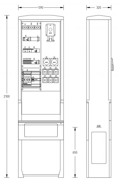 Marktplatzverteiler MV-S-A070-02 Marktplatzverteiler MV-S-A070-02