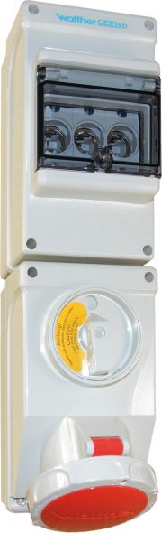 Wandsteckdose wasserdicht AU119TN Wandsteckdose wasserdicht AU119TN