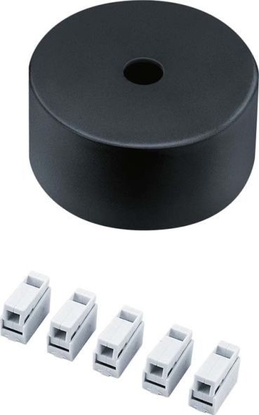 Baldachinset CEILING ROSEROUND BK Baldachinset CEILING ROSEROUND BK