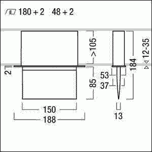 LED-Sicherheitsleuchte ARTSIGN 75 #42186854 LED-Sicherheitsleuchte ARTSIGN 75 #42186854