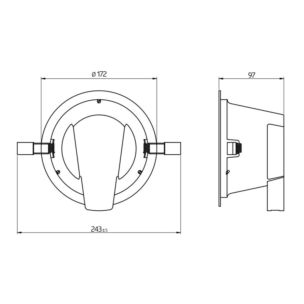 LED-Downlight DL10-18-172-LED-3C