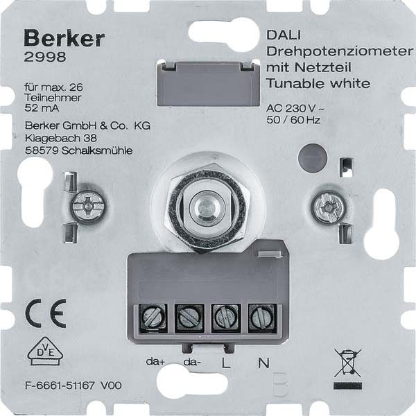 DALI Drehpotenziometer 2998 DALI Drehpotenziometer 2998
