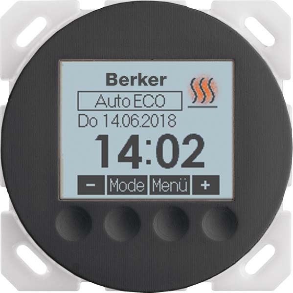 Temperaturregler 20462045 schwarz glänzend Temperaturregler 20462045 schwarz glänzend