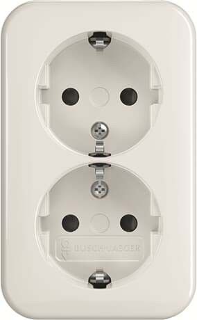 SCHUKO-Doppelsteckdose 202 EAPB/11W