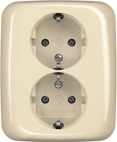 SCHUKO-Doppelsteckdose 202 EUJ-212 SCHUKO-Doppelsteckdose 202 EUJ-212
