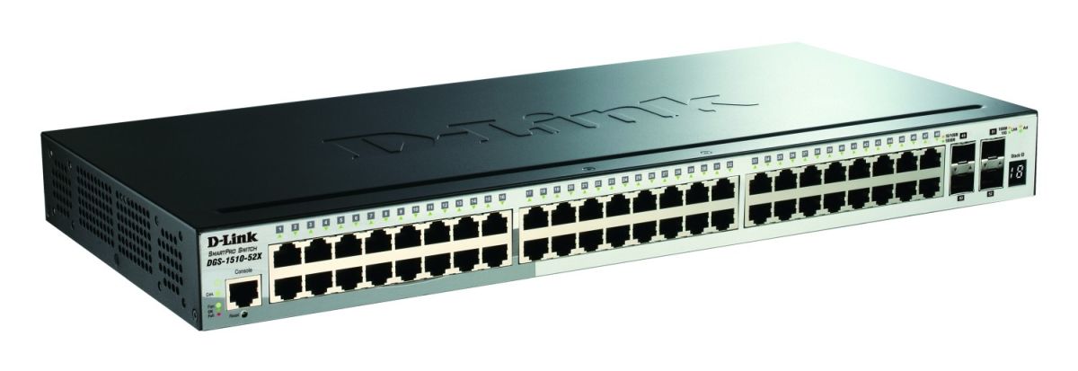 52Port Gigabit SmartSwitch DGS-1510-52X/E
