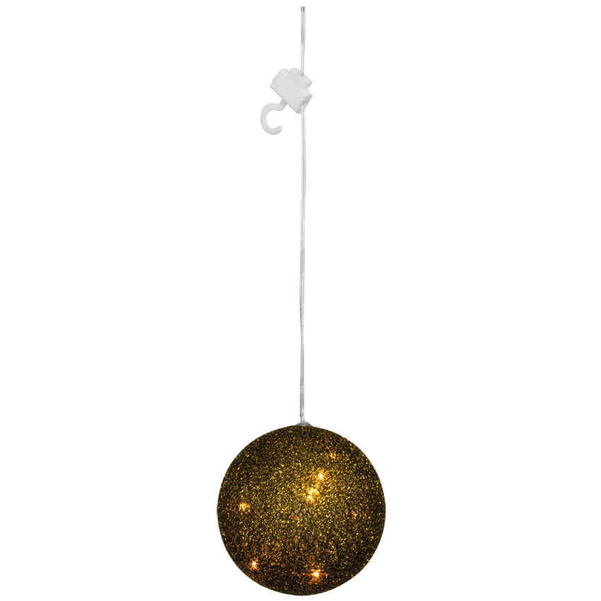 LED-Kugel gold/schwarz LED-Kugel gold/schwarz