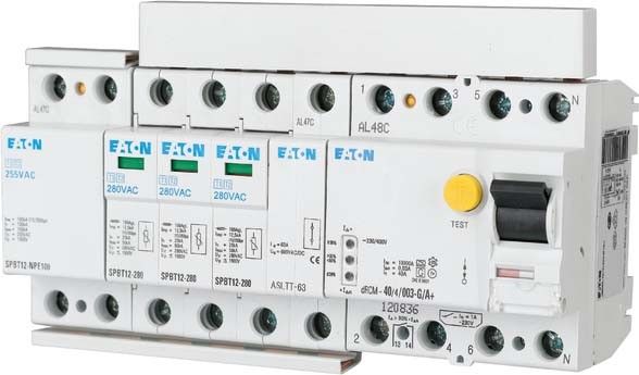 Überspannungsableiter-Set SPBT12-280-3+NPE-AX Überspannungsableiter-Set SPBT12-280-3+NPE-AX