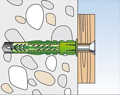 Universaldübel UX GREEN 12x70