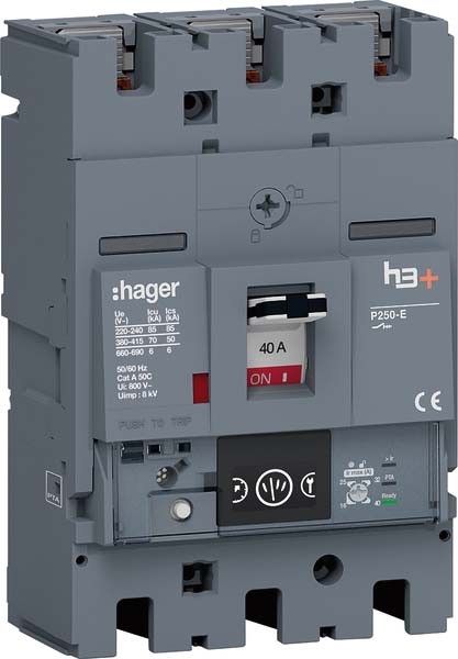 Leistungsschalter h3+ P250 HET040NR Leistungsschalter h3+ P250 HET040NR