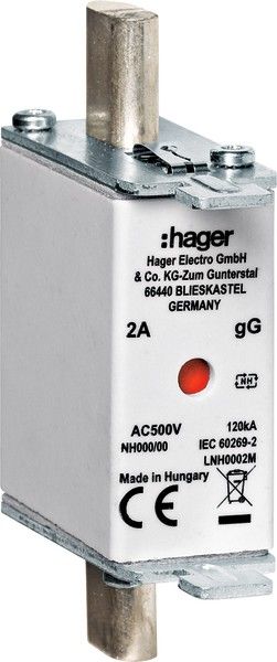 NH-Sicherung NH000 4A gL/gG NH-Sicherung NH000 4A gL/gG