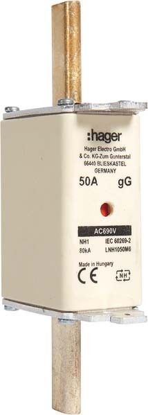 NH-Sicherung NH1 50A gL/gG NH-Sicherung NH1 50A gL/gG
