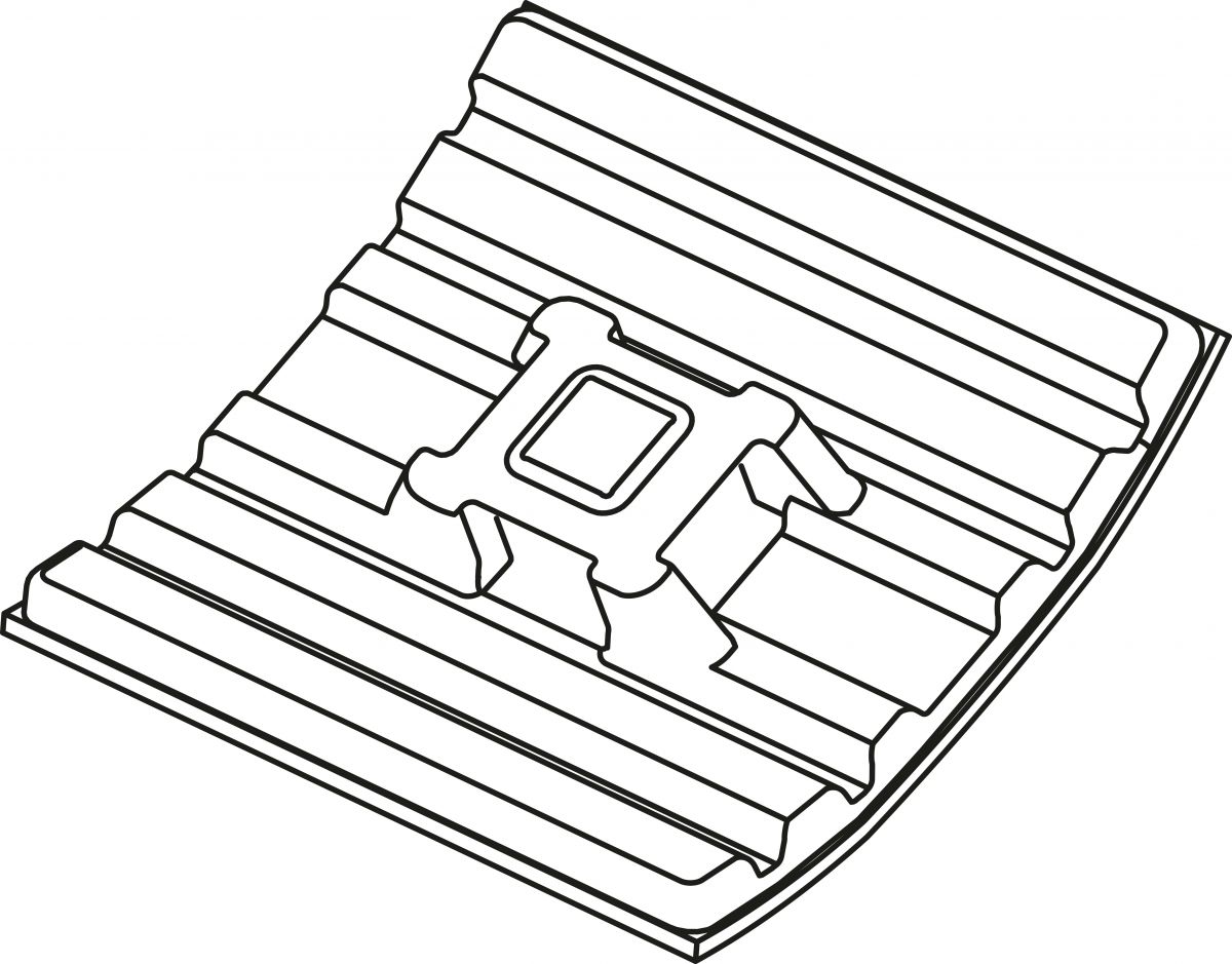 Klebesockel flexibel FMB4APTIPA66HSBK(10)