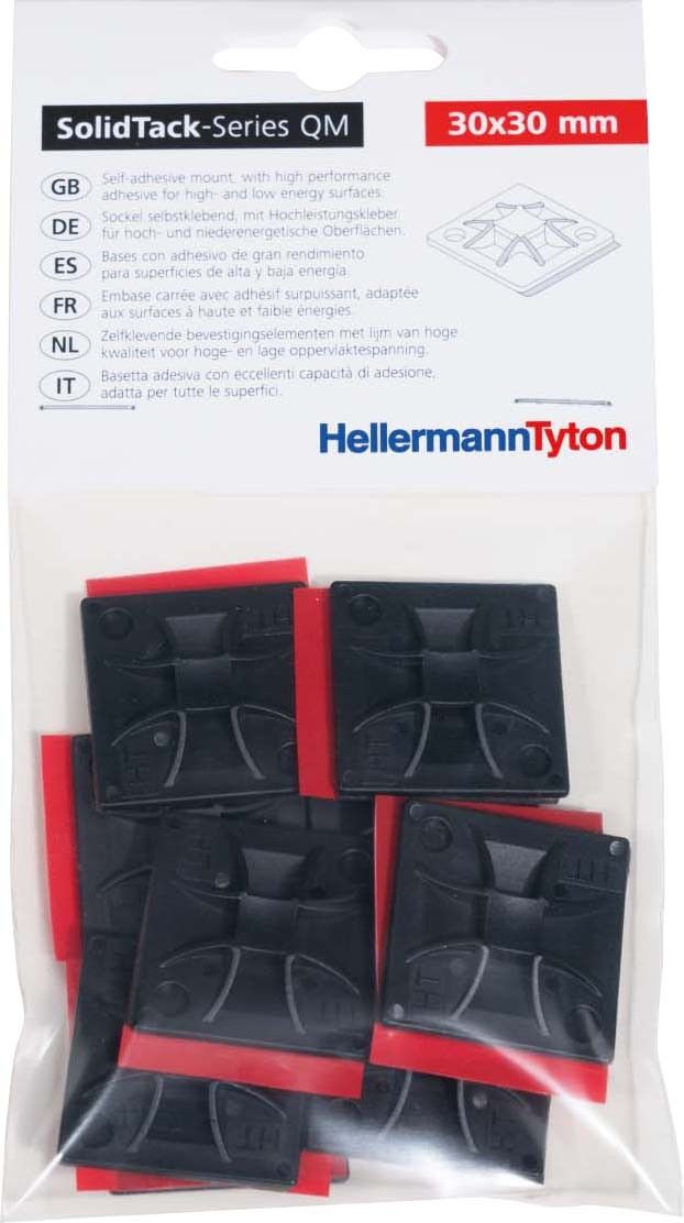 Klebesockel QM30APTI-PA66-BK(10)