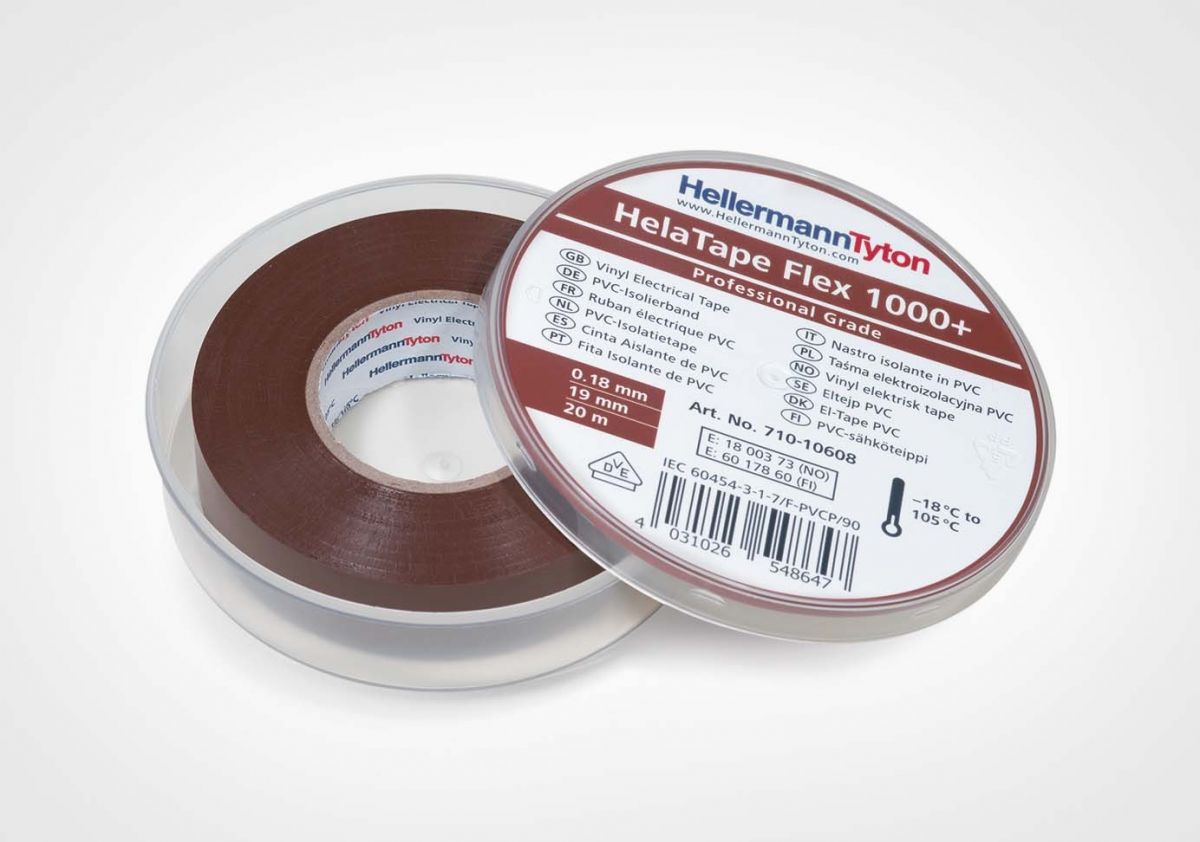 Premium PVC-Isolierband FLEX1000+19x20 BN