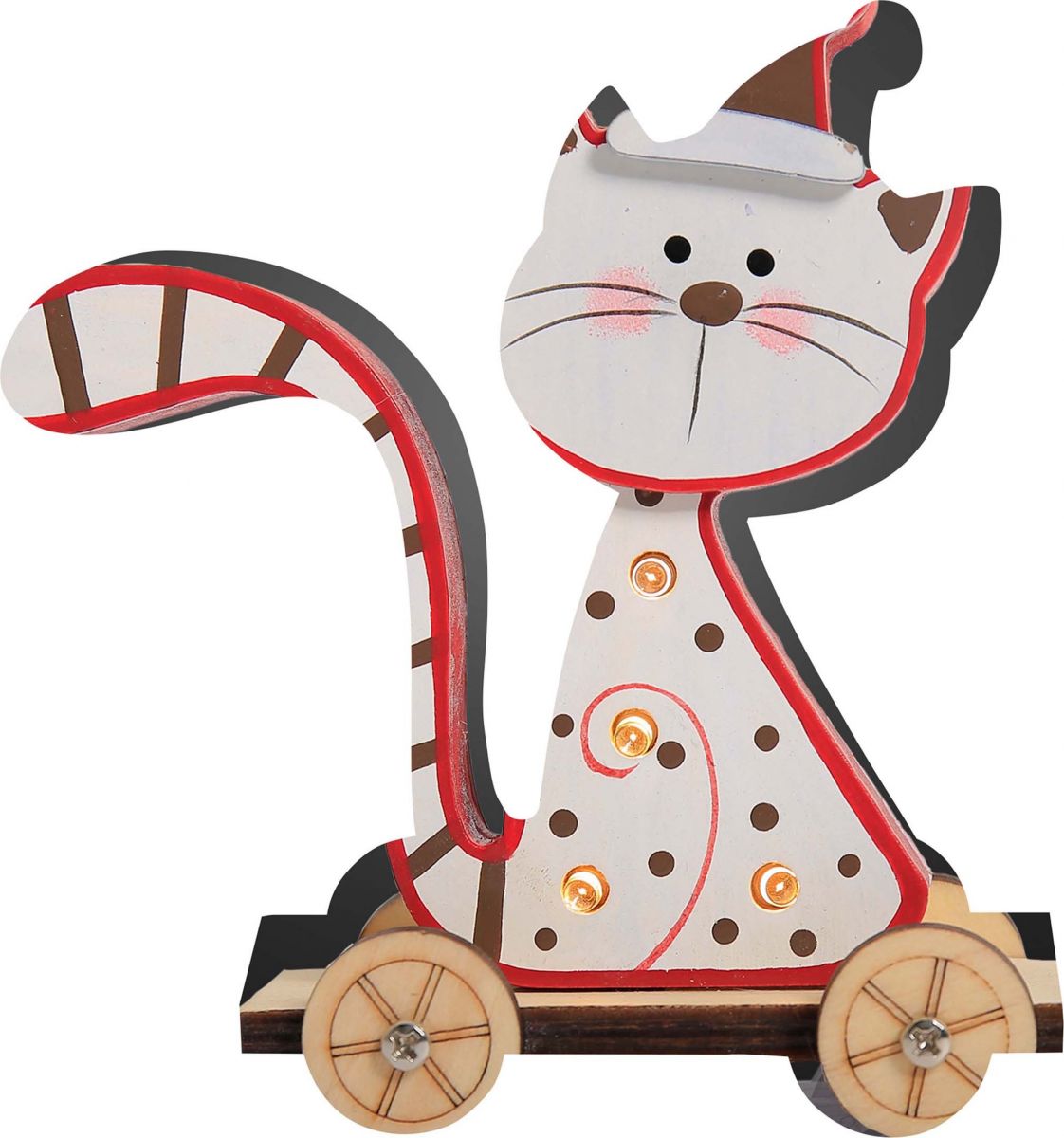 LED-Holzkatze 524185 LED-Holzkatze 524185