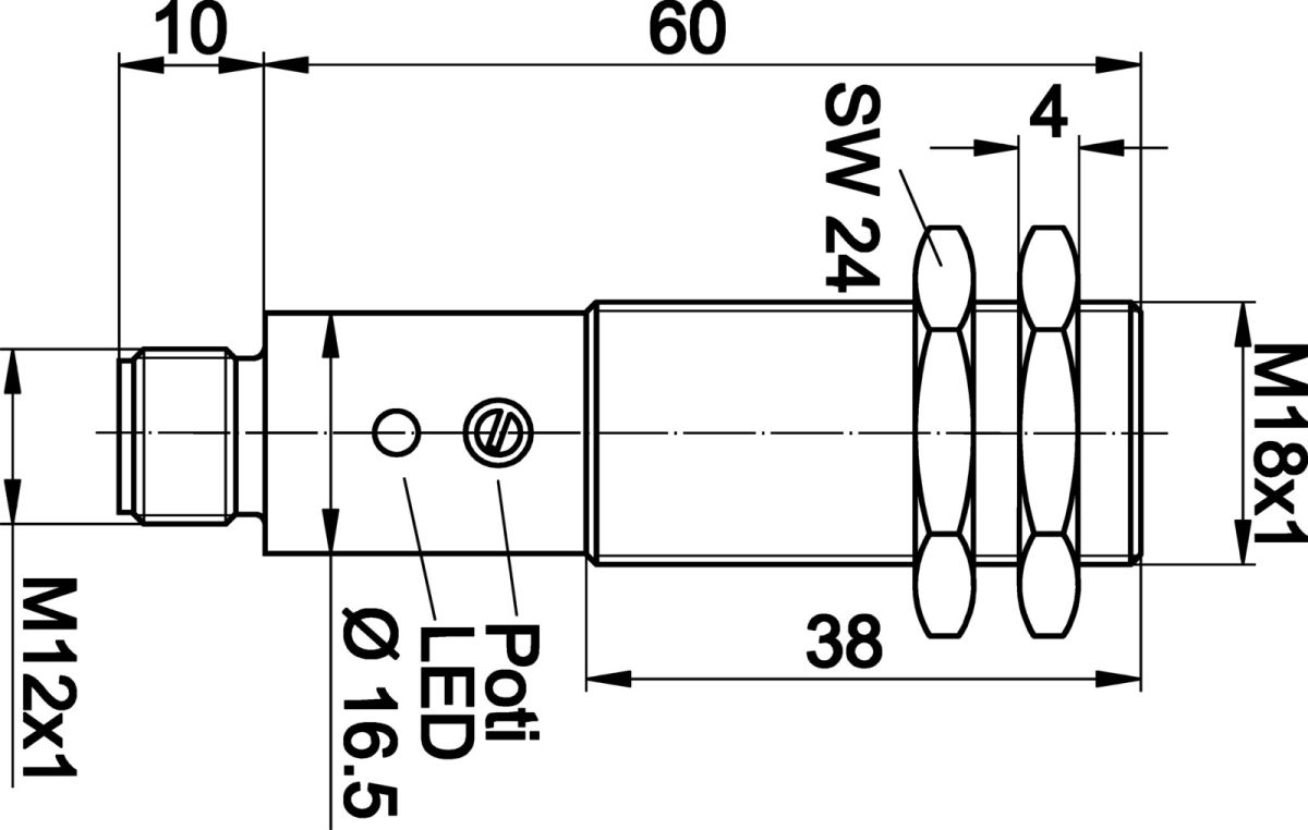 Sensor Optisch, reflex OR180323
