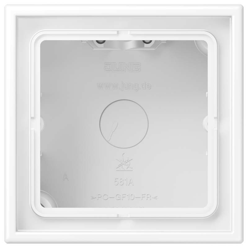 Aufputz-Kappe LS581AWWM