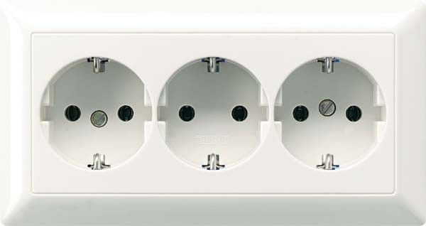 Kanal-SCHUKO-Steckdose AS 523 BF Kanal-SCHUKO-Steckdose AS 523 BF