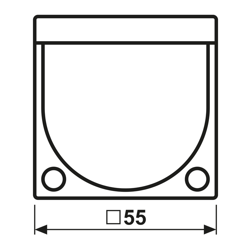KNX-Automatikschalter A 3281-1 WWM