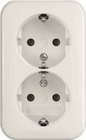 SCHUKO-Doppelsteckdose 202 EAPB/11W