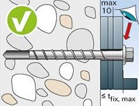Betonschraube ULTRACUT 546392