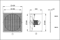 Ventilator DZF 35/6 B
