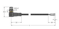 Aktuator- u. Sensorleitung WSC4.4T-2/TXL1001