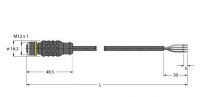 Anschlussleitung RKC4.4T-P7X2-5/TEL