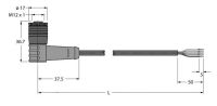 Anschlussleitung WKC4.4Q-10/TXL