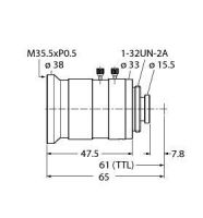 C-Mount Objektiv LCF06LEVMP