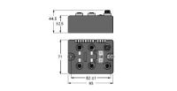 Compact Feldbus Station BLCCO-4M12S-8XSG-P