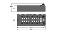 Compact Feldbus Station BLCDN16M8L8DIP8DIP