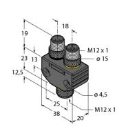 Zweifachverteiler VB2-FKM5-2FSM4.4