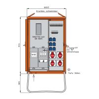 Anschlussverteilerschrank WAV0135R1