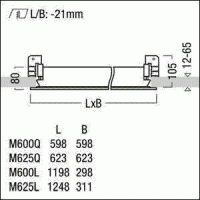 LED-Reinraumleuchte CL2 I 6000 #42932580