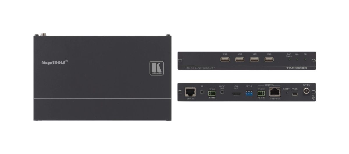 Twisted Pair Empfänger TP-590RXR Twisted Pair Empfänger TP-590RXR