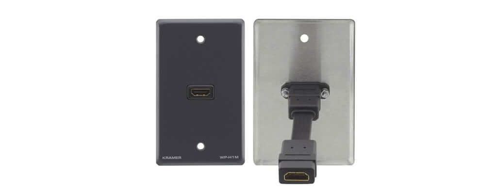 Wand-Anschlussfeld WP-H1M(WP-HDMI1M)699 Wand-Anschlussfeld WP-H1M(WP-HDMI1M)699