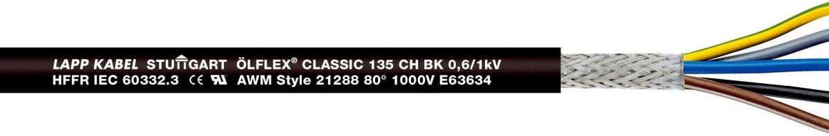 ÖLFLEX CLASSIC 135 CH BK 1123490 ÖLFLEX CLASSIC 135 CH BK 1123490