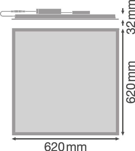 LED-Panel M625 PLCMFT625P33W840ZBVR