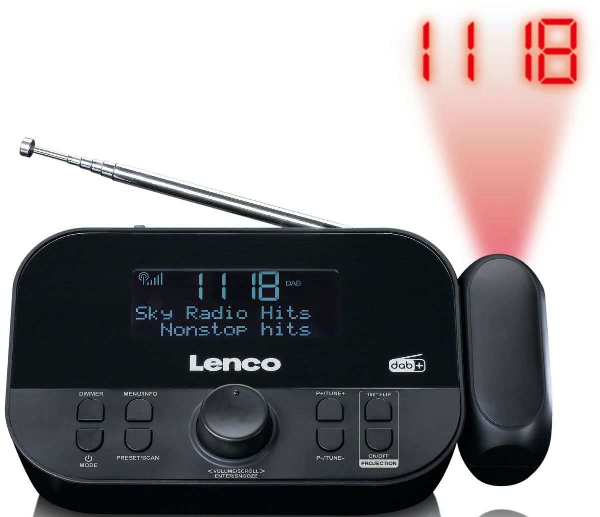 DAB+ Uhrenradio CR-615BK sw DAB+ Uhrenradio CR-615BK sw