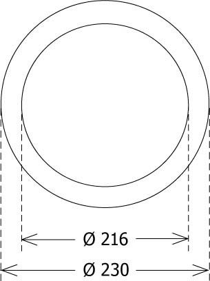Deckenverstärkungsring CONE 250