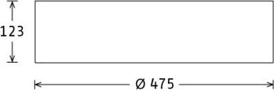 LED-Anbauleuchte PLL22475302/DALI ws