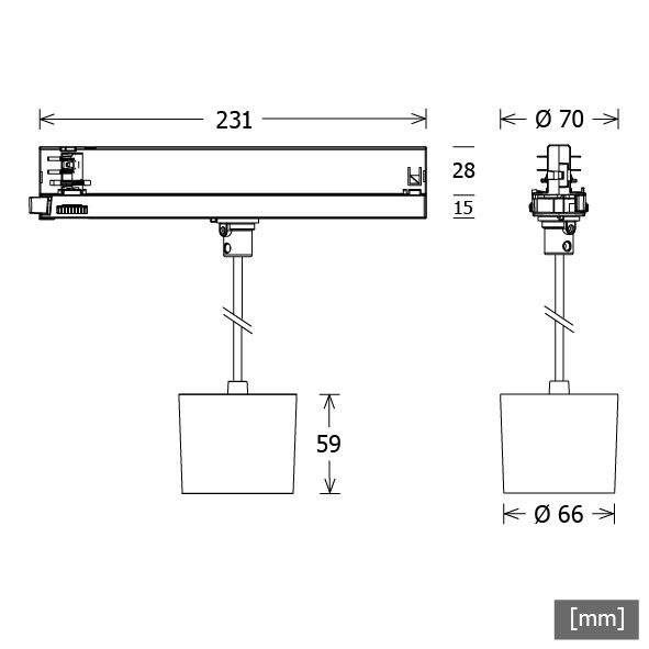 LED-Pendelleuchte ORYOP101.930.25CASws