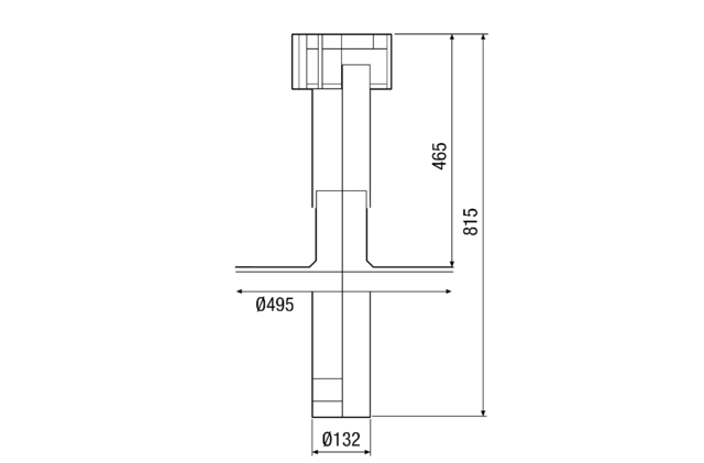Dachhaube DF 125 T