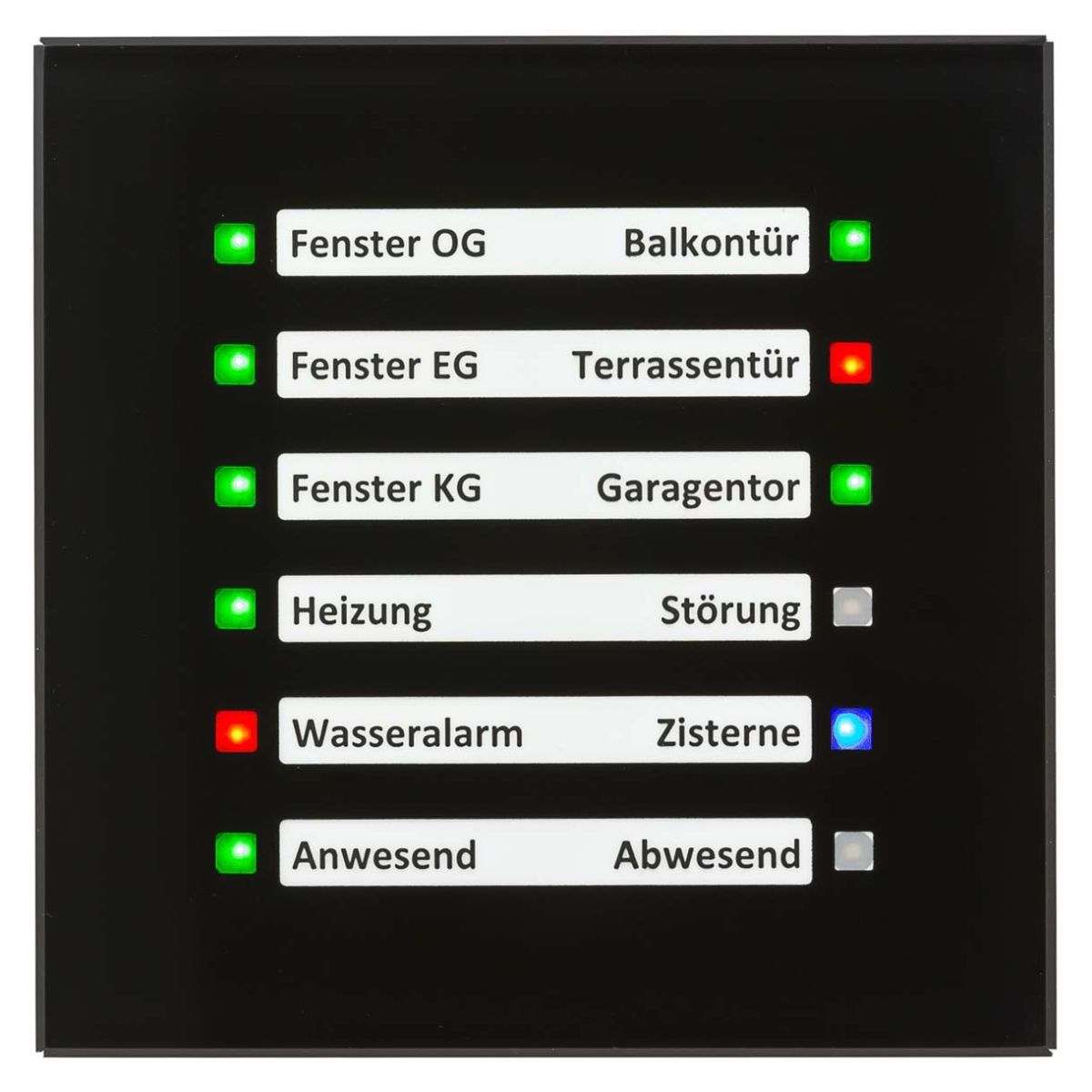 Glas LED Anzeige SCN-GLED1S.01 Glas LED Anzeige SCN-GLED1S.01