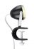 LED Klemmleuchte Podgy 13073-18 schwarz