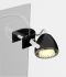 LED Klemmleuchte Podgy 13073-18 schwarz